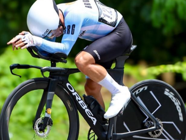 Nehu�n Erripa roz� el podio en el Panamericano de Ruta